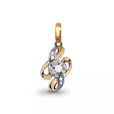 Подвеска, золото, артикул LV920516Ак