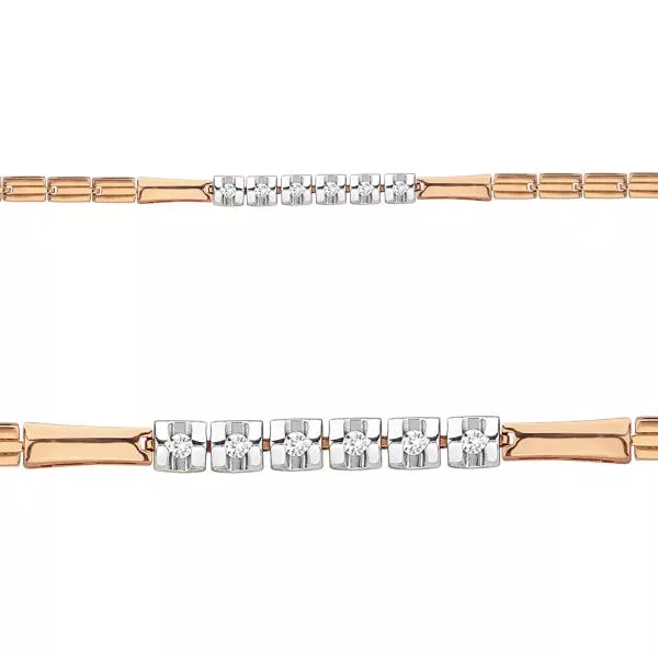 Браслет из золота, артикул LV74019