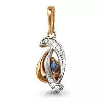 Подвеска, золото, артикул LV920056к