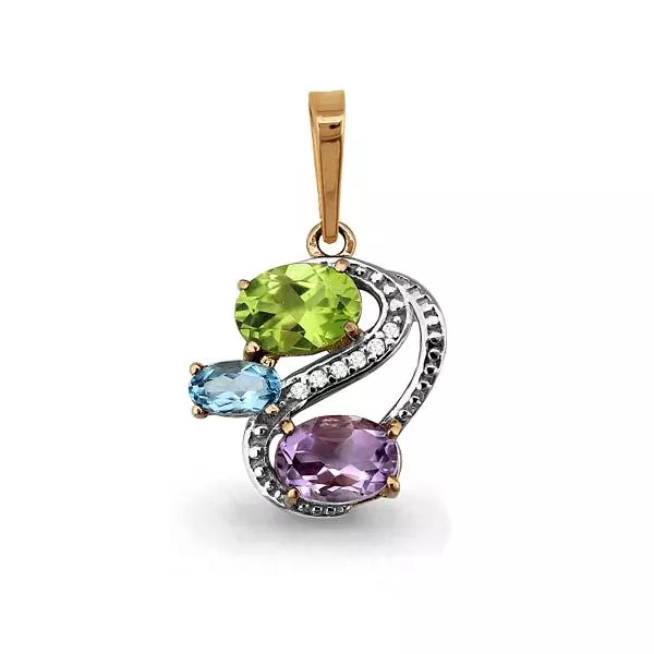 Подвеска, золото, артикул LV2515104А