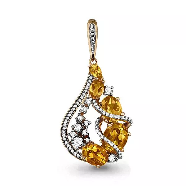 Подвеска из золота, артикул LV2509306А