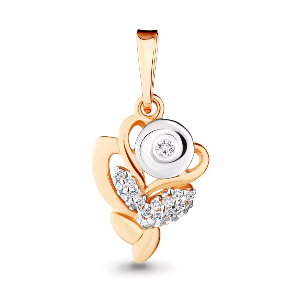 Подвеска, золото, артикул LV24080А