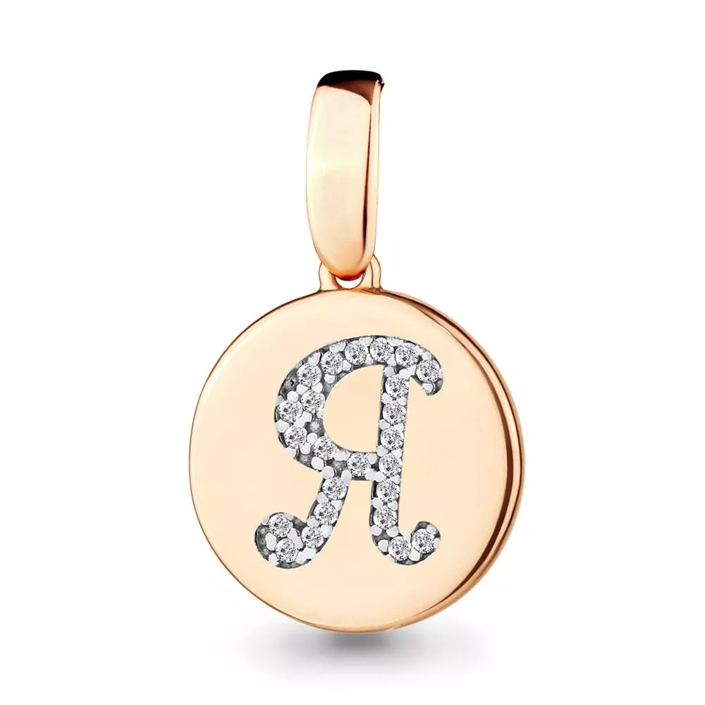 Подвеска из золота, артикул LV24039А