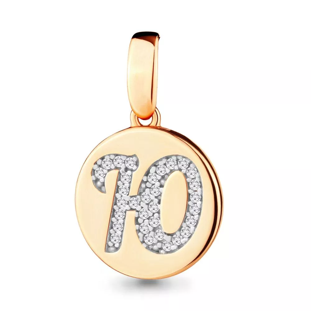 Подвеска, золото, артикул LV24032А