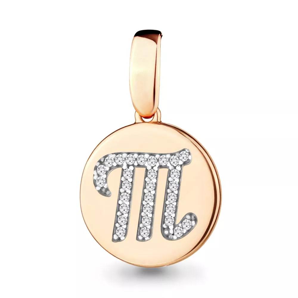 Подвеска из золота, артикул LV24030А