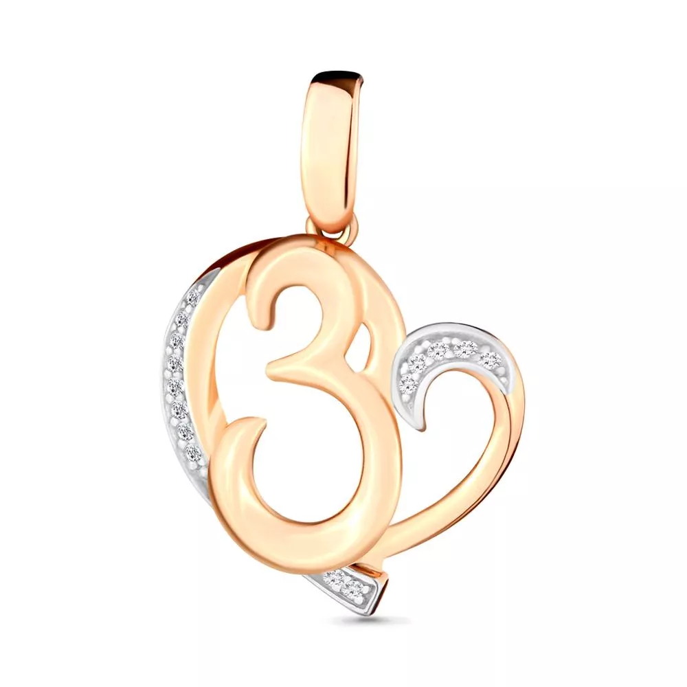 Подвеска, артикул LV24023А, золото