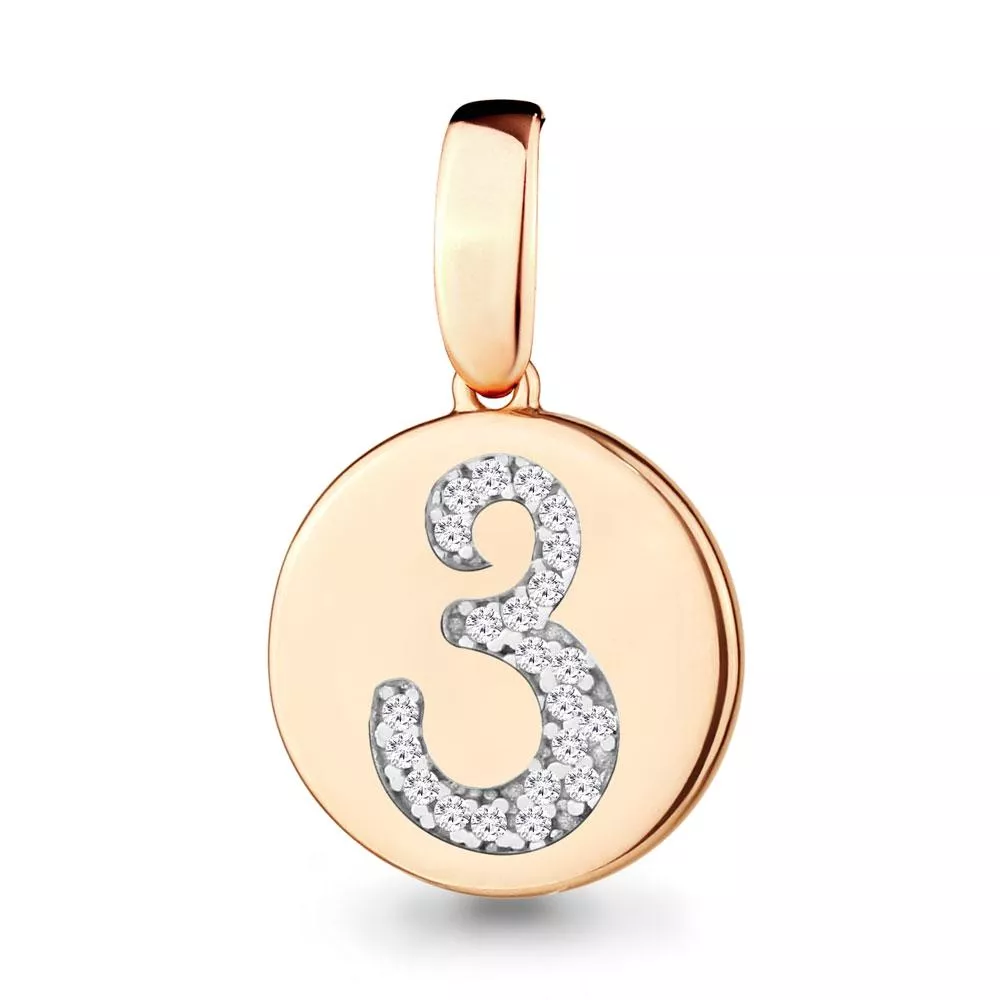 Подвеска из золота, артикул LV24019А