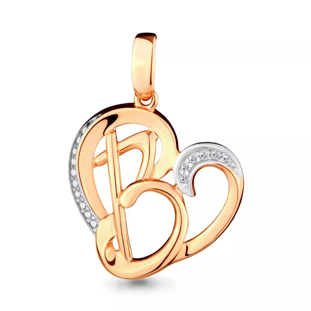 Подвеска из золота, артикул LV24001А