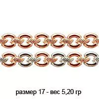 Браслет, золото, артикул LV70058