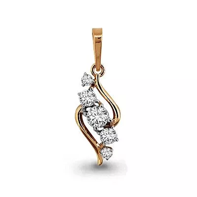 Подвеска, золото, артикул LV23500