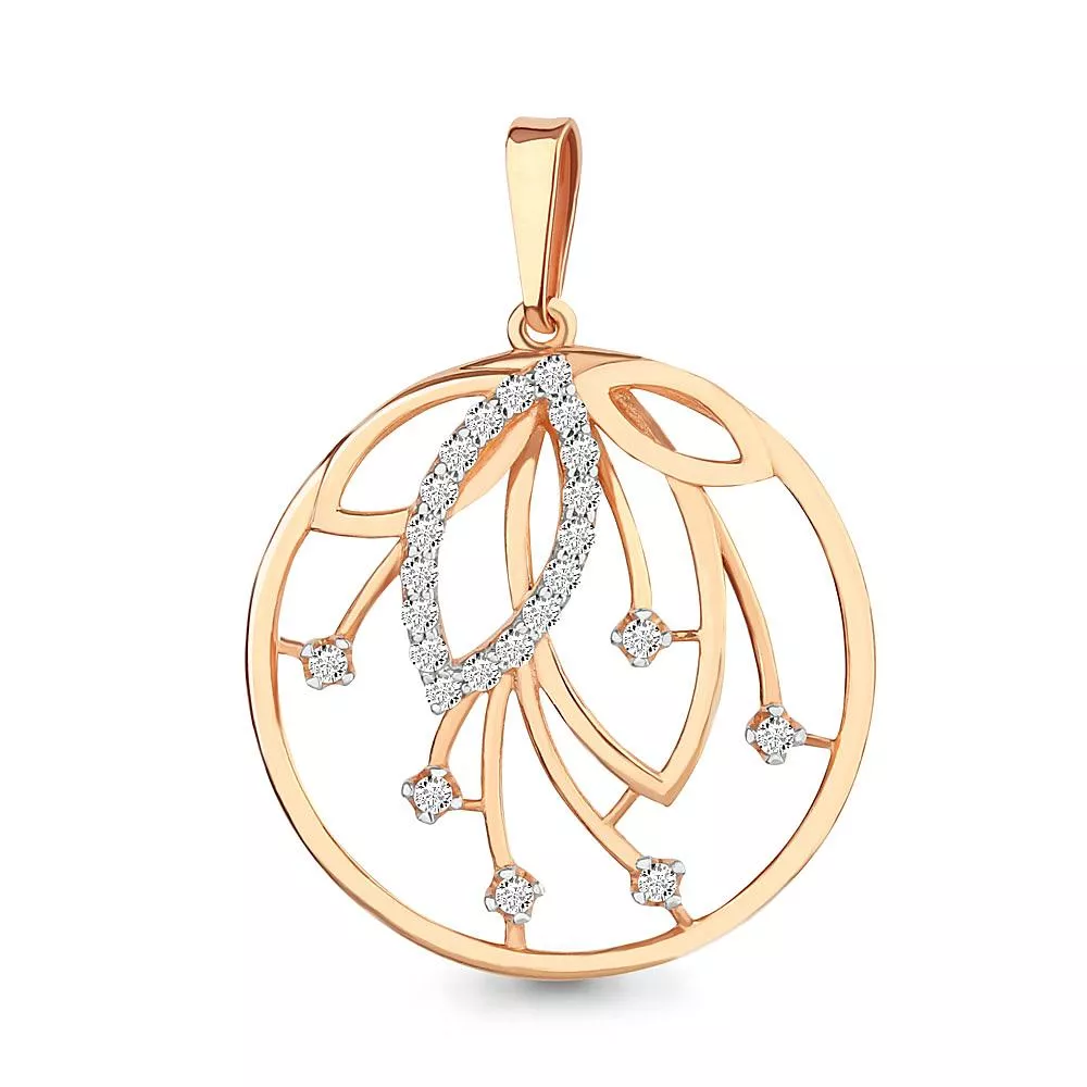 Подвеска, артикул LV23392А, золото