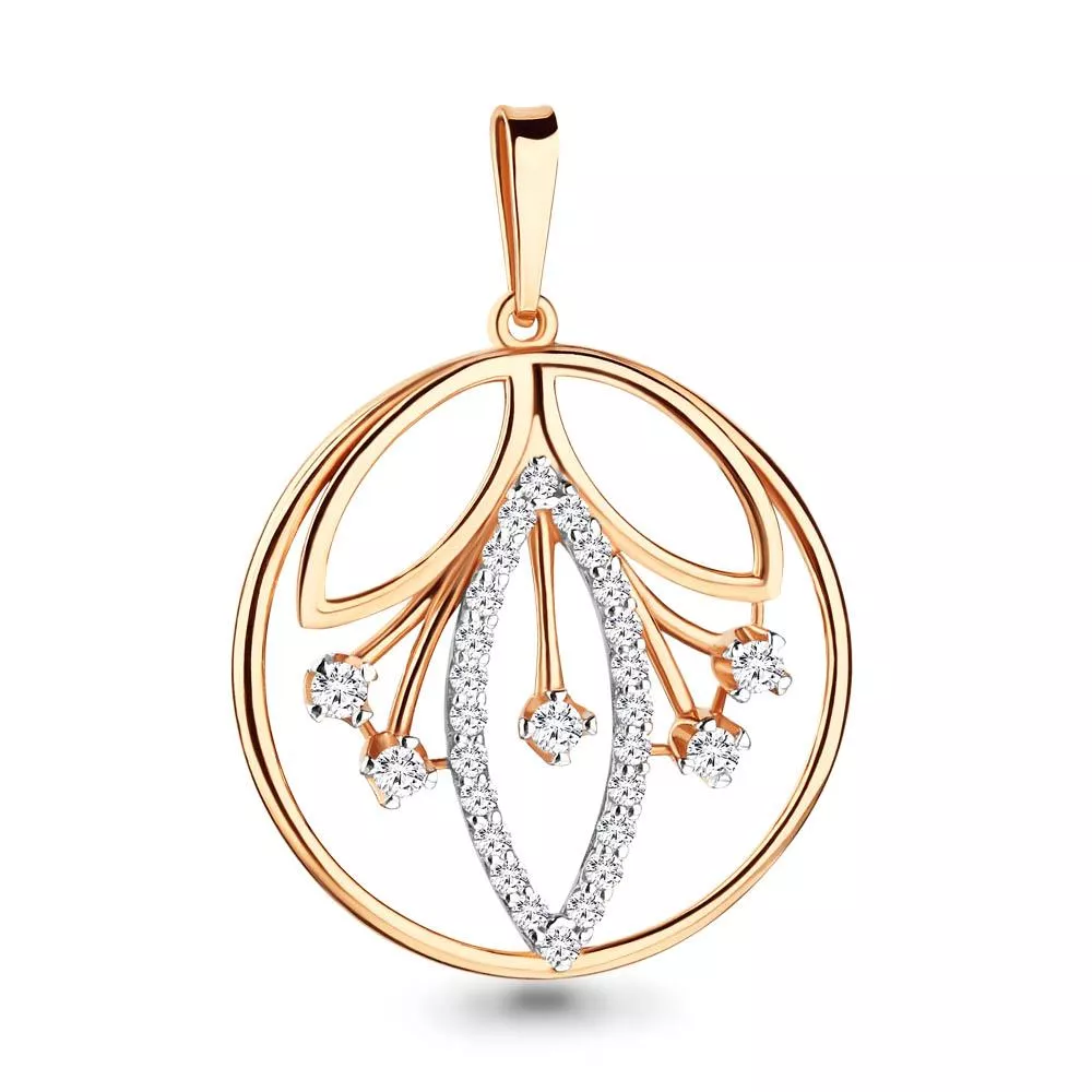 Подвеска, артикул LV23390А, золото