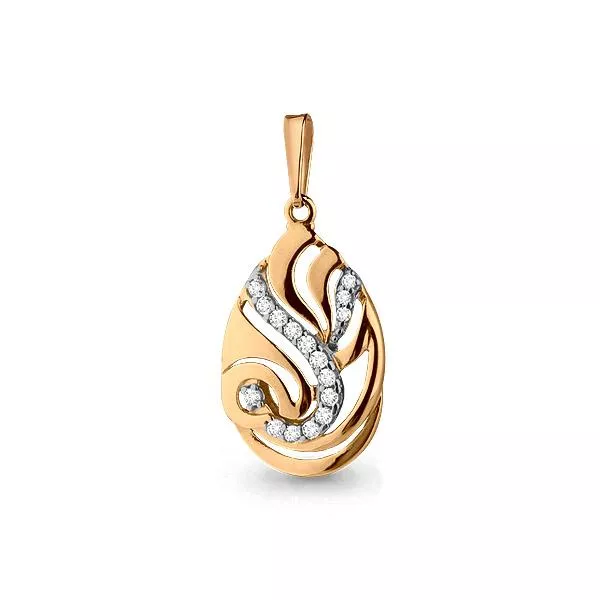 Подвеска, золото, артикул LV23311А