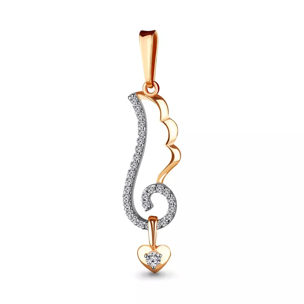 Подвеска, артикул LV23291А, золото