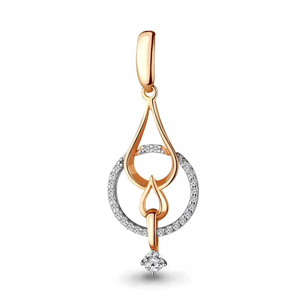 Подвеска, артикул LV23274А, золото