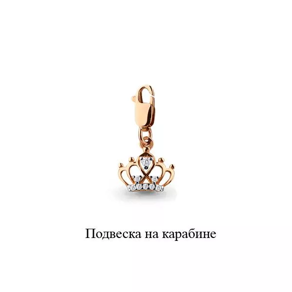 Подвеска из золота, артикул LV23224А