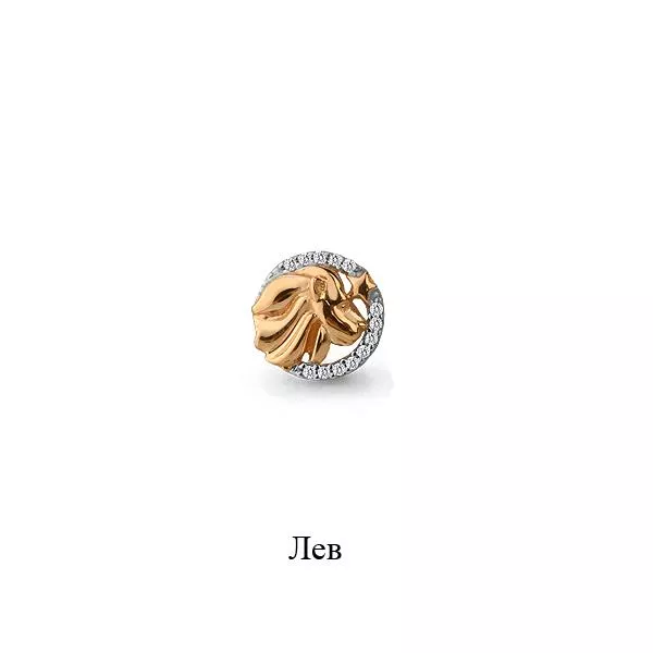 Подвеска из золота, артикул LV23208А