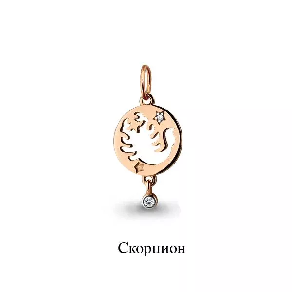 Подвеска, золото, артикул LV23197А