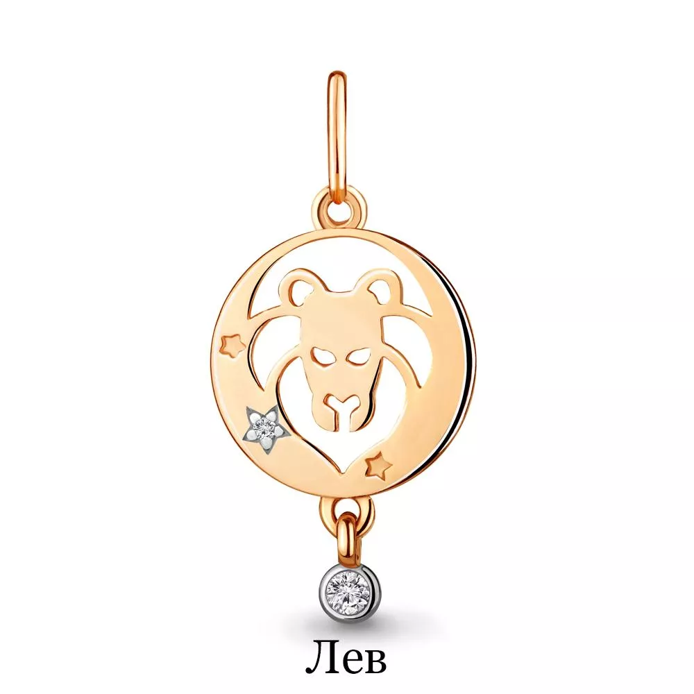 Подвеска, золото, артикул LV23194А