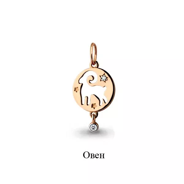 Подвеска из золота, артикул LV23190А