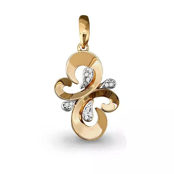 Подвеска из золота, артикул LV23154А