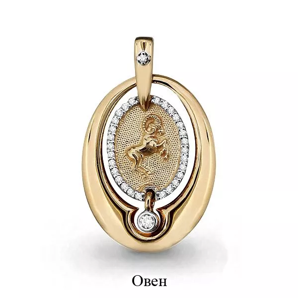 Подвеска, золото, артикул LV23134А