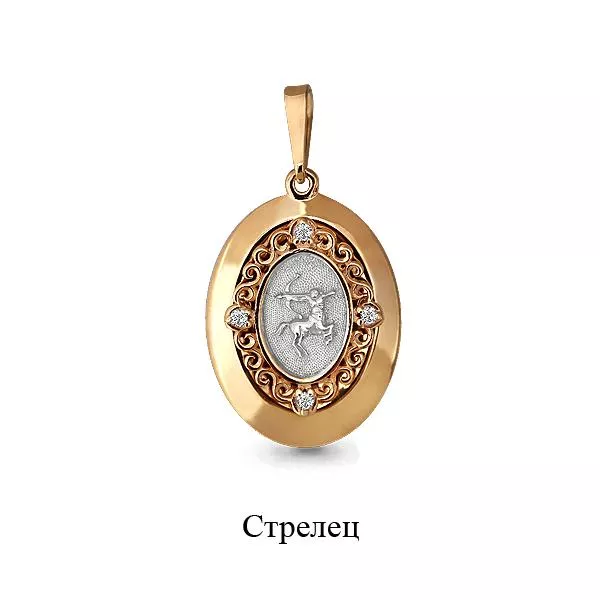 Подвеска из золота, артикул LV23108