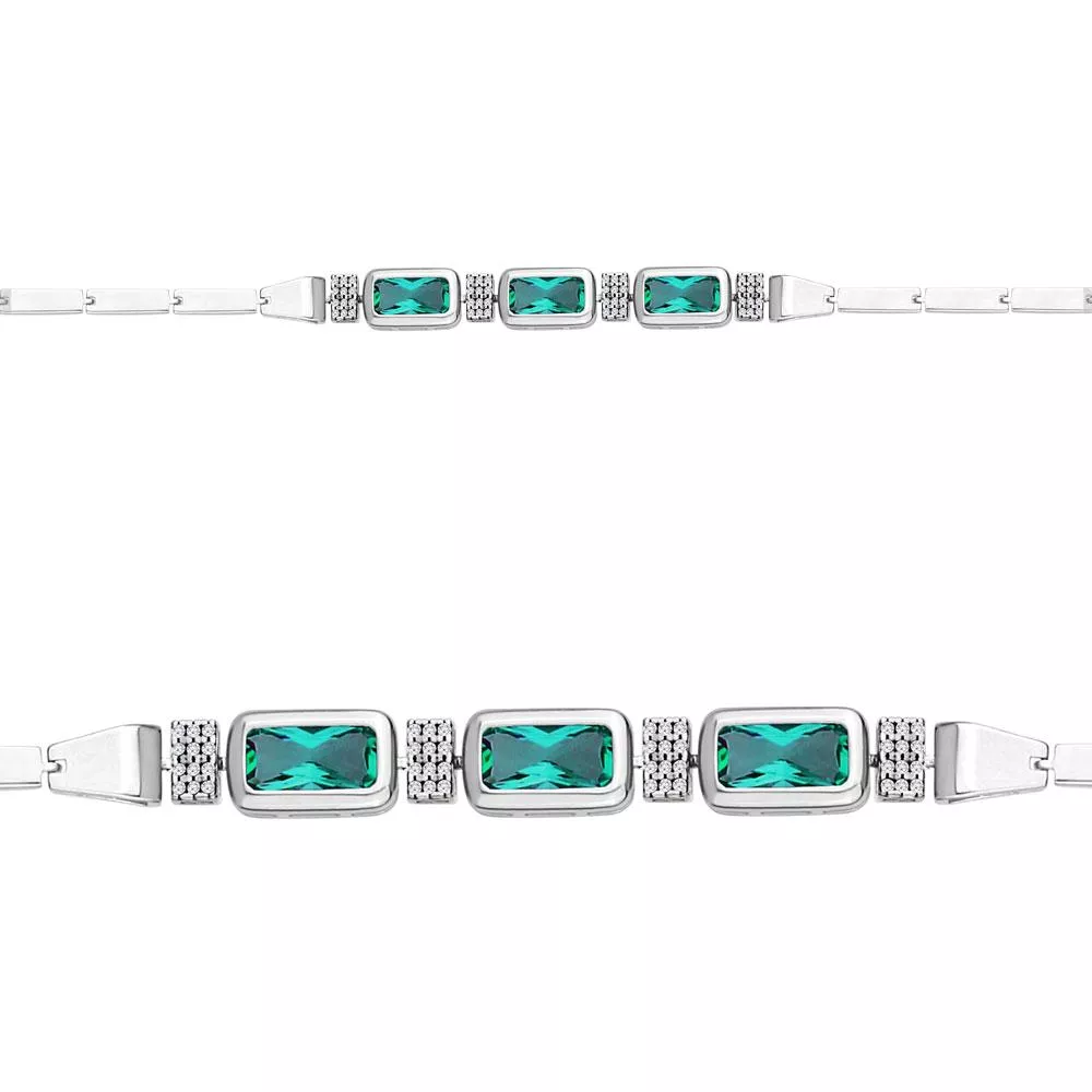 Браслет, серебро, артикул LV7443488А