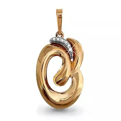 Подвеска, золото, артикул LV22718А