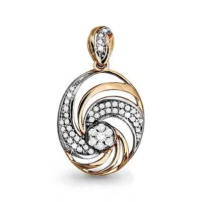 Подвеска, артикул LV22676А, золото