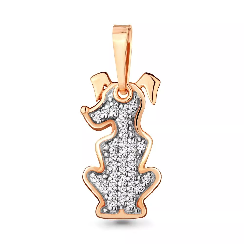 Подвеска из золота, артикул LV22661А