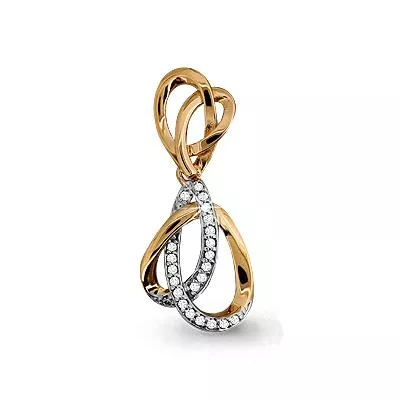 Подвеска, золото, артикул LV22644А