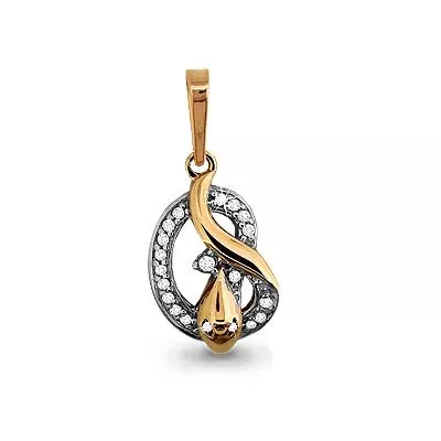 Подвеска, артикул LV22625А, золото