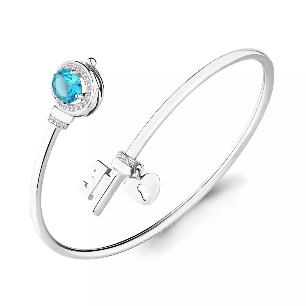 Браслет из серебра, артикул LV7438405А