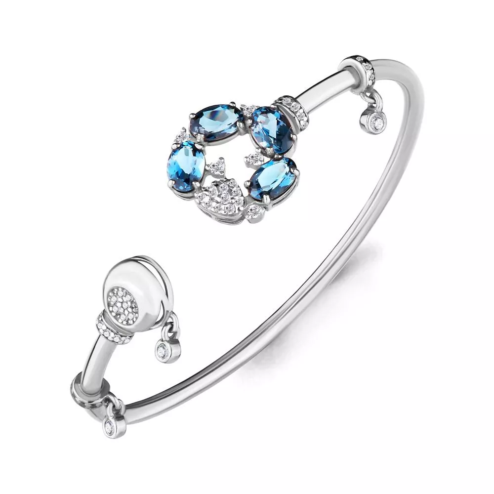 Браслет из серебра, артикул LV7437908А