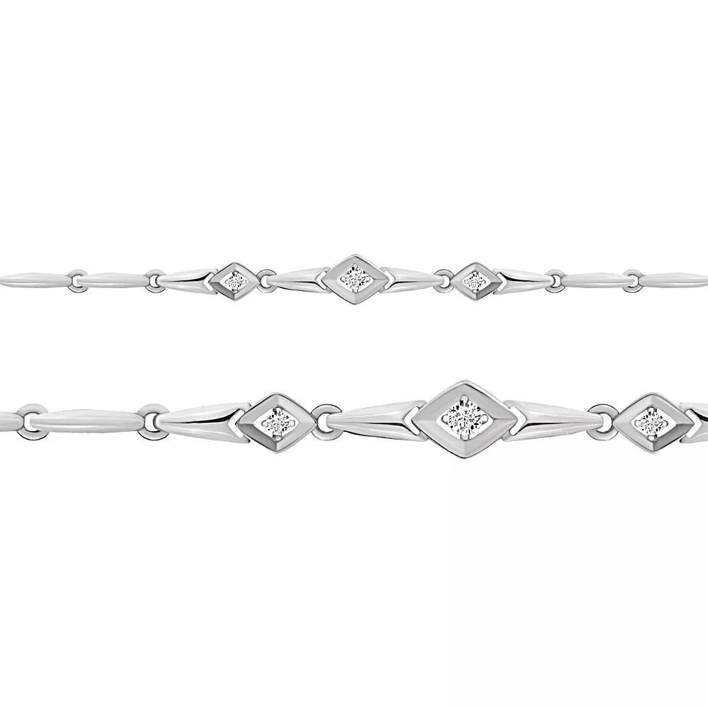 Браслет из серебра, артикул LV74373А