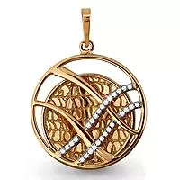 Подвеска из золота, артикул LV21507А