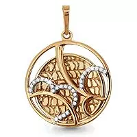 Подвеска, золото, артикул LV21506А