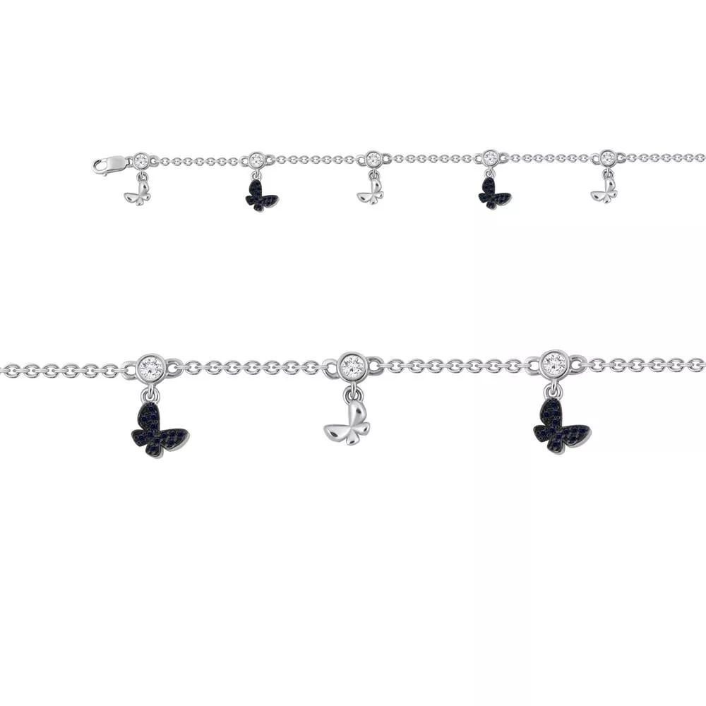 Браслет, серебро, артикул LV74361Б