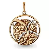 Подвеска, артикул LV21505А, золото