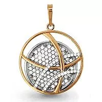 Подвеска из золота, артикул LV21503А