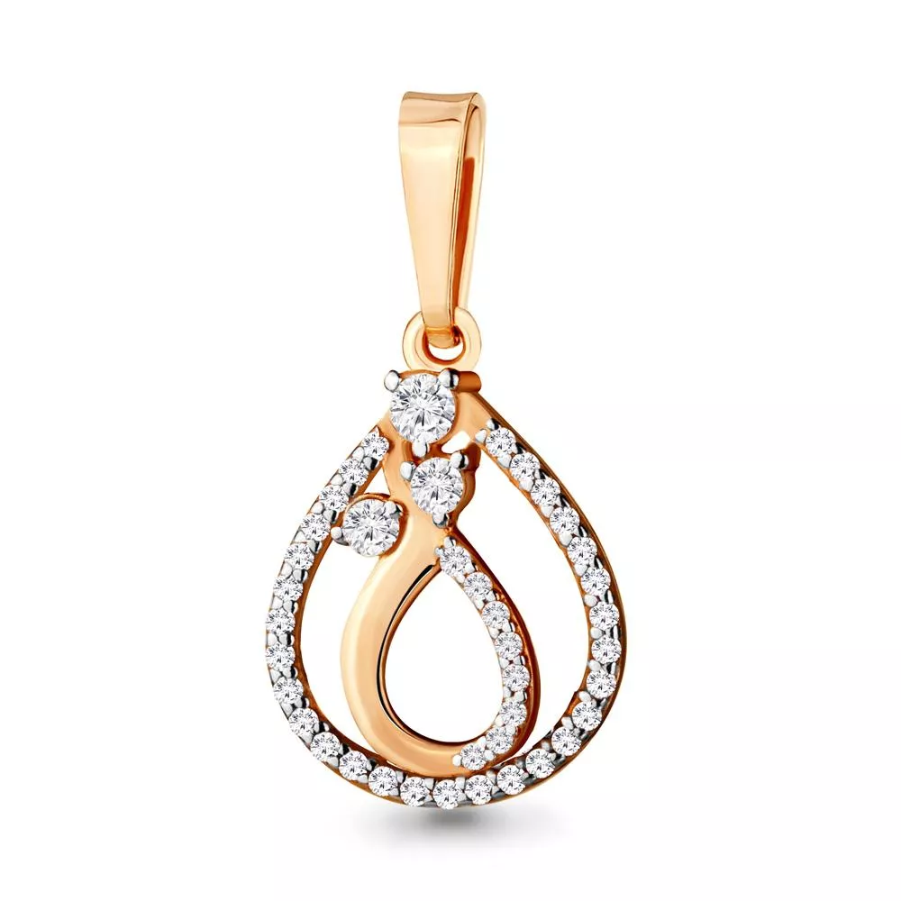 Подвеска, золото, артикул LV21391А