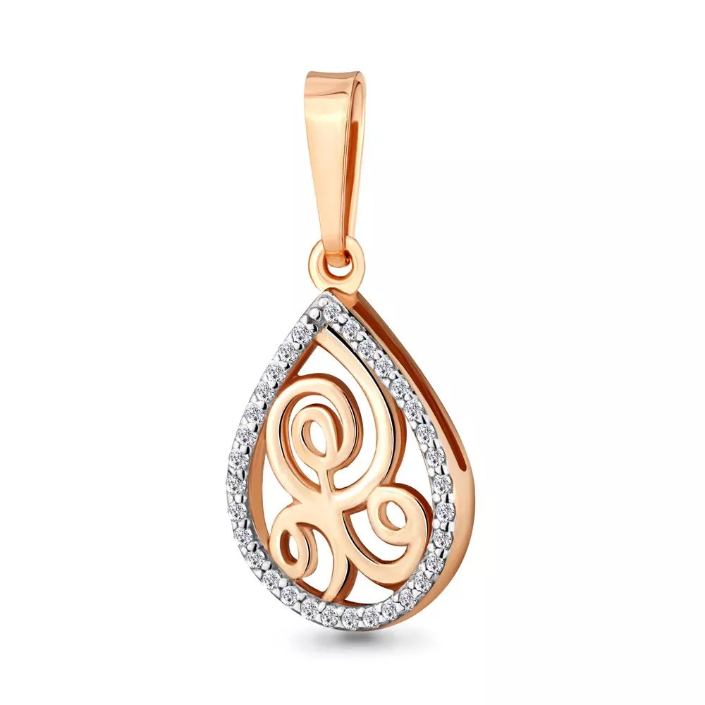 Подвеска, артикул LV21390А, золото