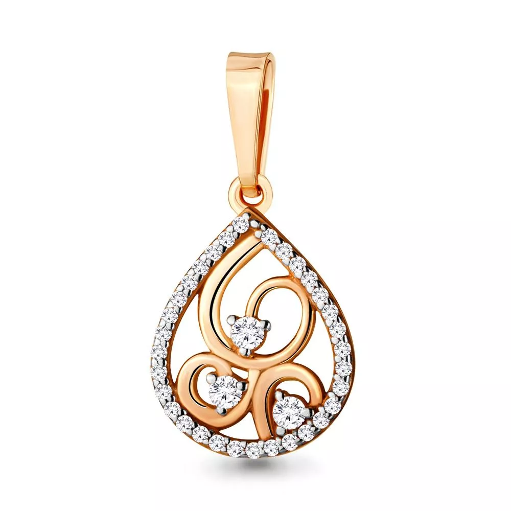 Подвеска из золота, артикул LV21389А