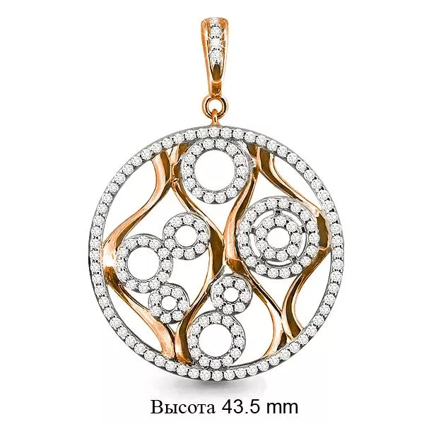 Подвеска, золото, артикул LV21360А