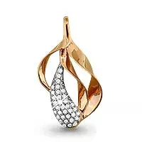 Подвеска, золото, артикул LV21345А