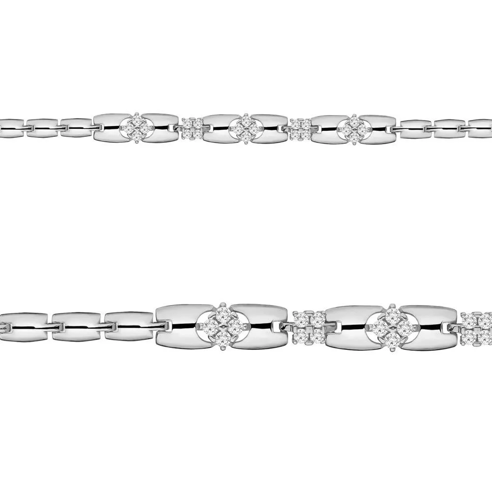 Браслет из серебра, артикул LV74351А