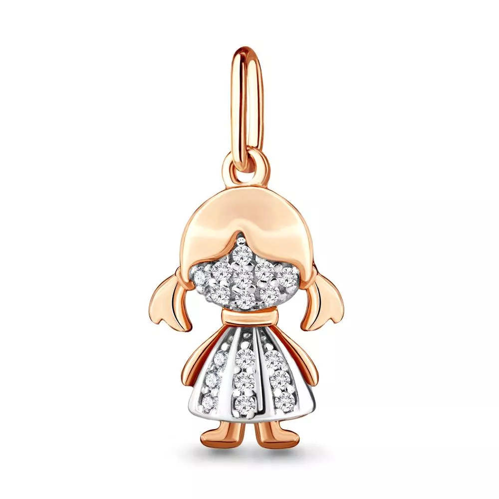 Подвеска из золота, артикул LV21266А