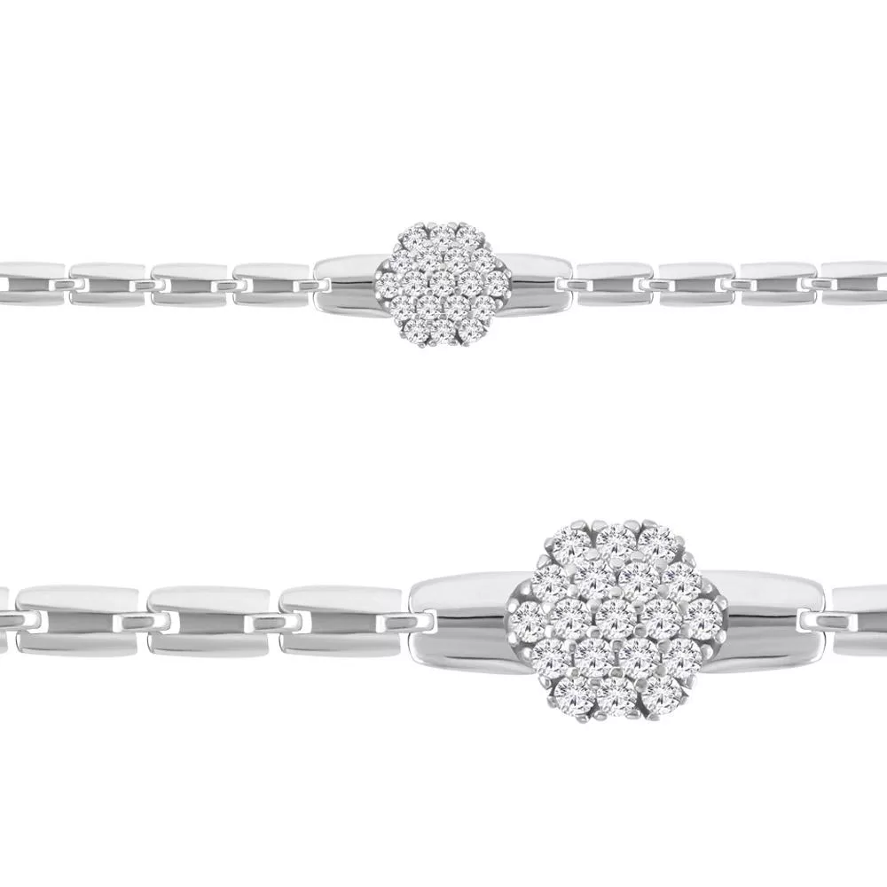 Браслет, серебро, артикул LV74348А