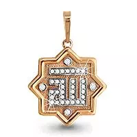 Подвеска из золота, артикул LV21183А